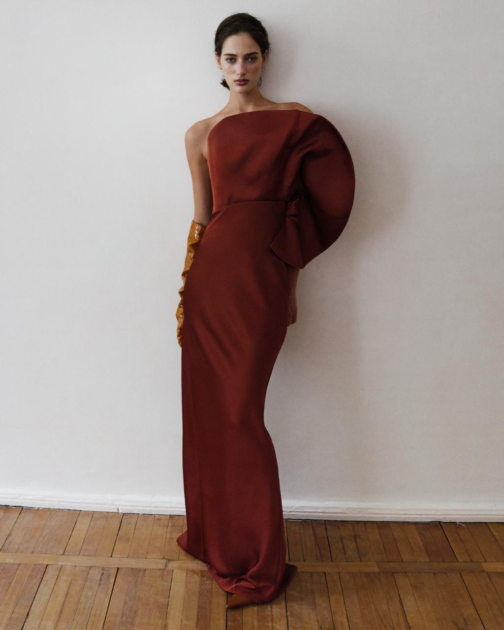MANON TERRACOTTA DRESS