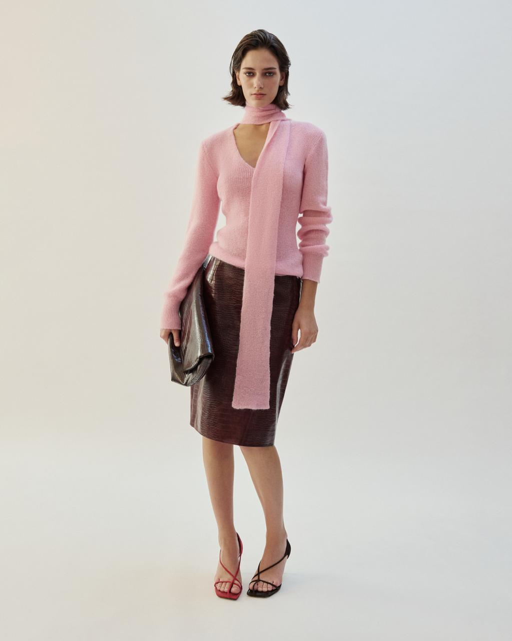 CROCO BORDO SKIRT