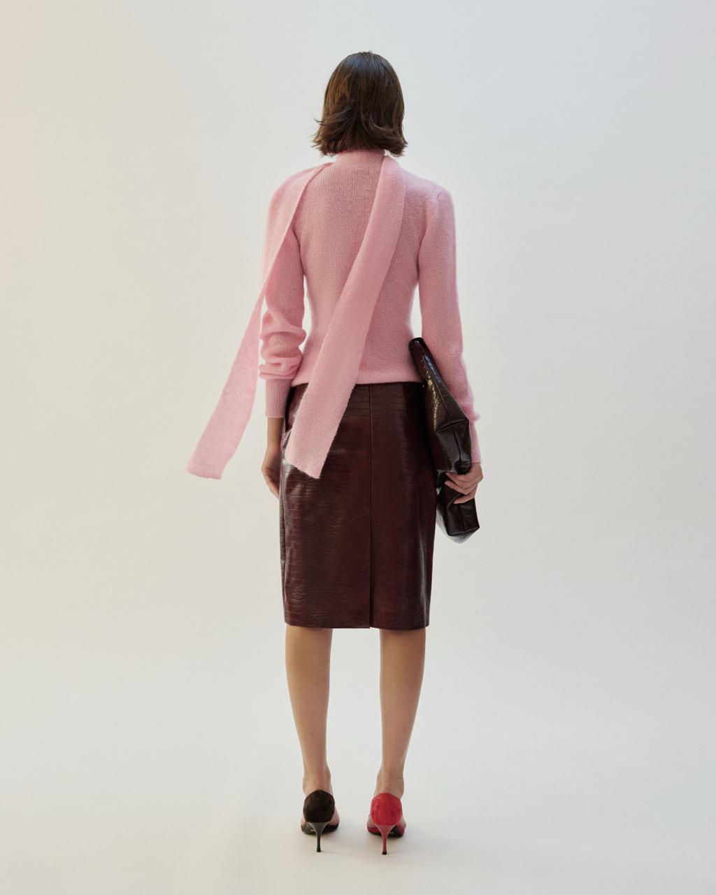 CROCO BORDO SKIRT