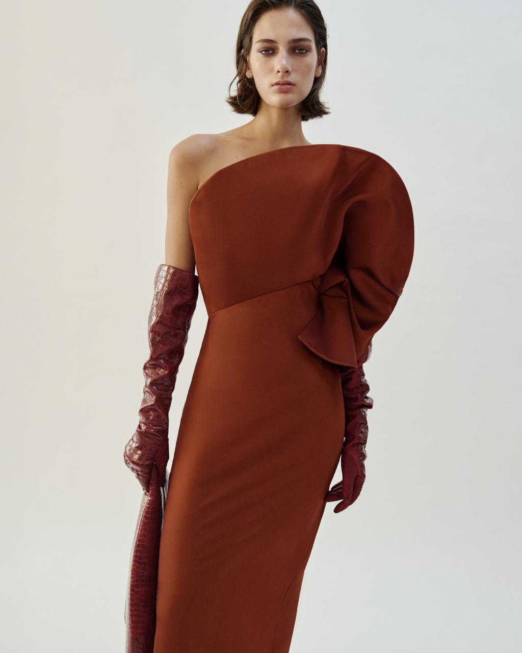 MANON TERRACOTTA DRESS