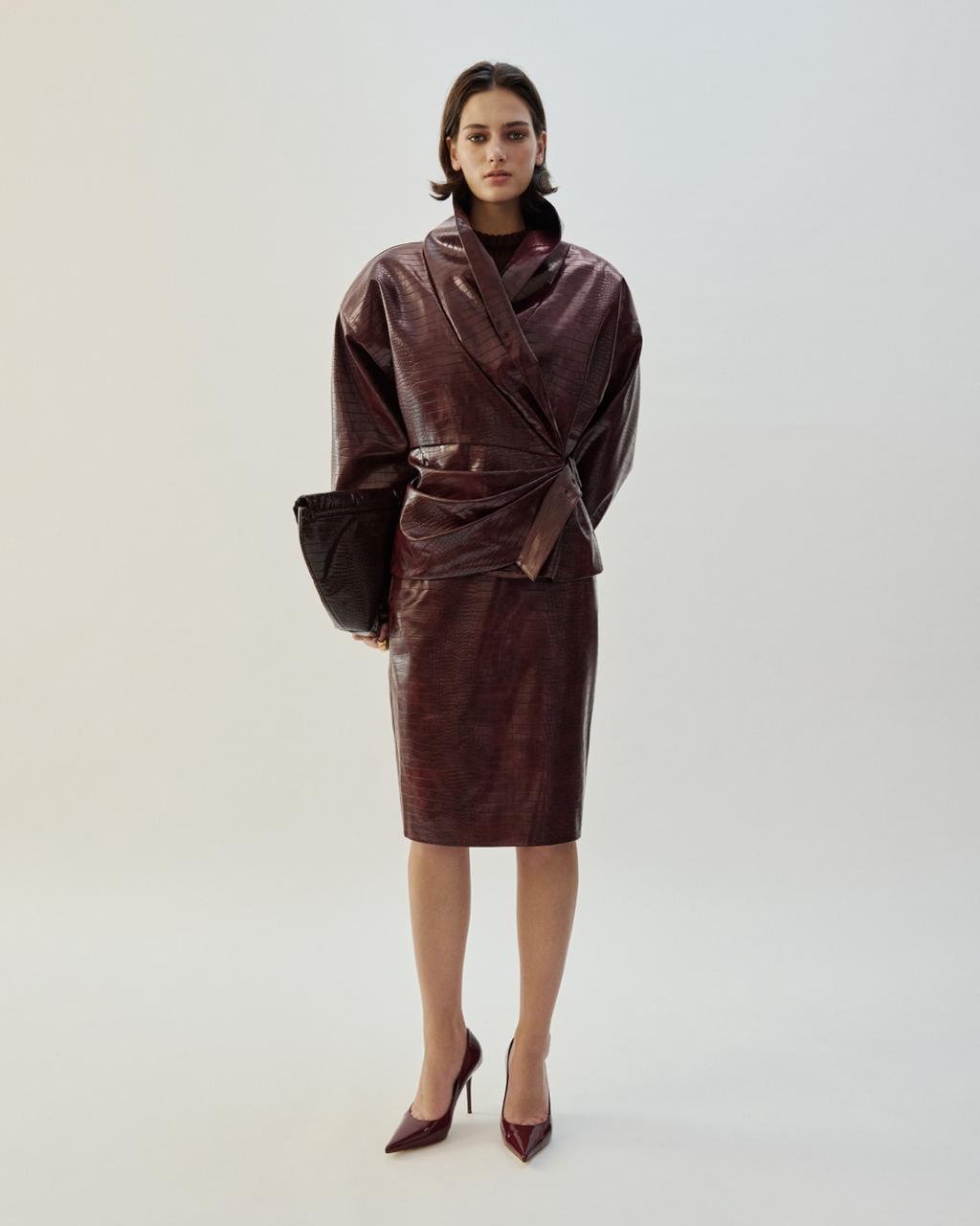 CROCO BORDO SKIRT