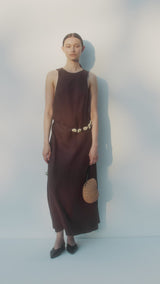 JASMINE BROWN DRESS