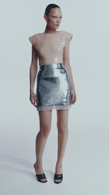 MARS SEQUIN MINI SKIRT