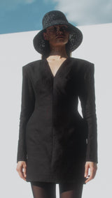 DELILAH BLACK DRESS
