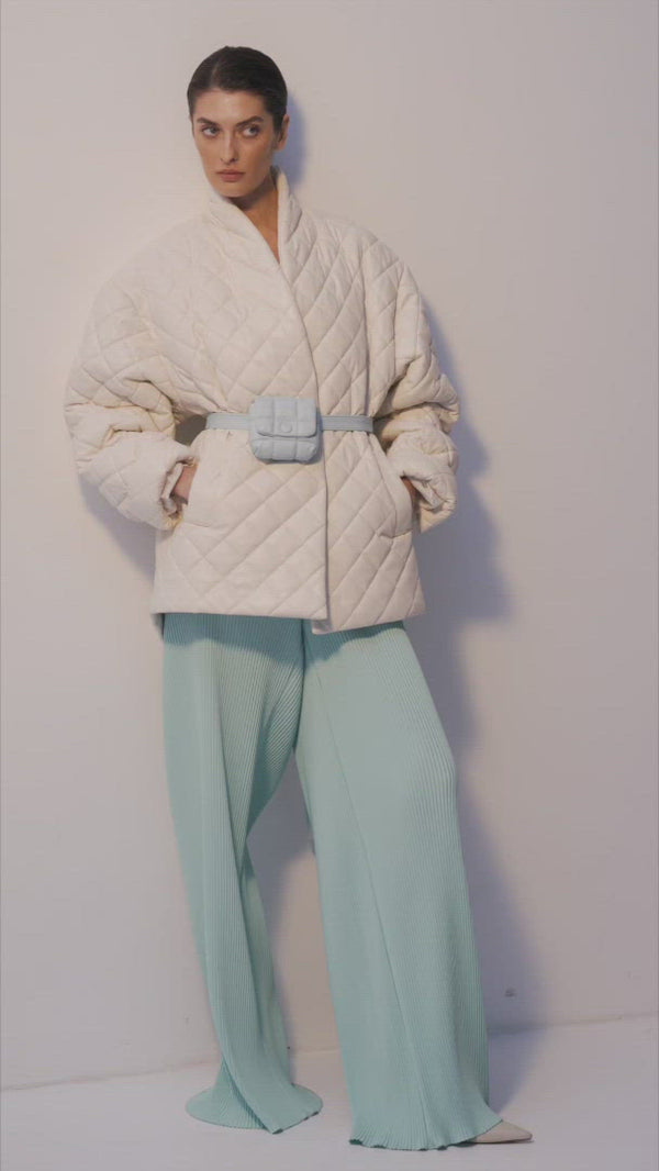 Jamemme quilted puffer coat