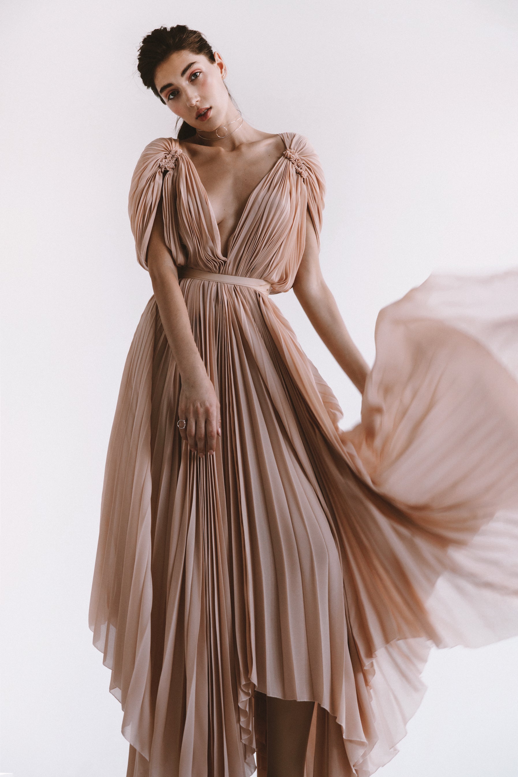 ANGEL BEIGE DRESS