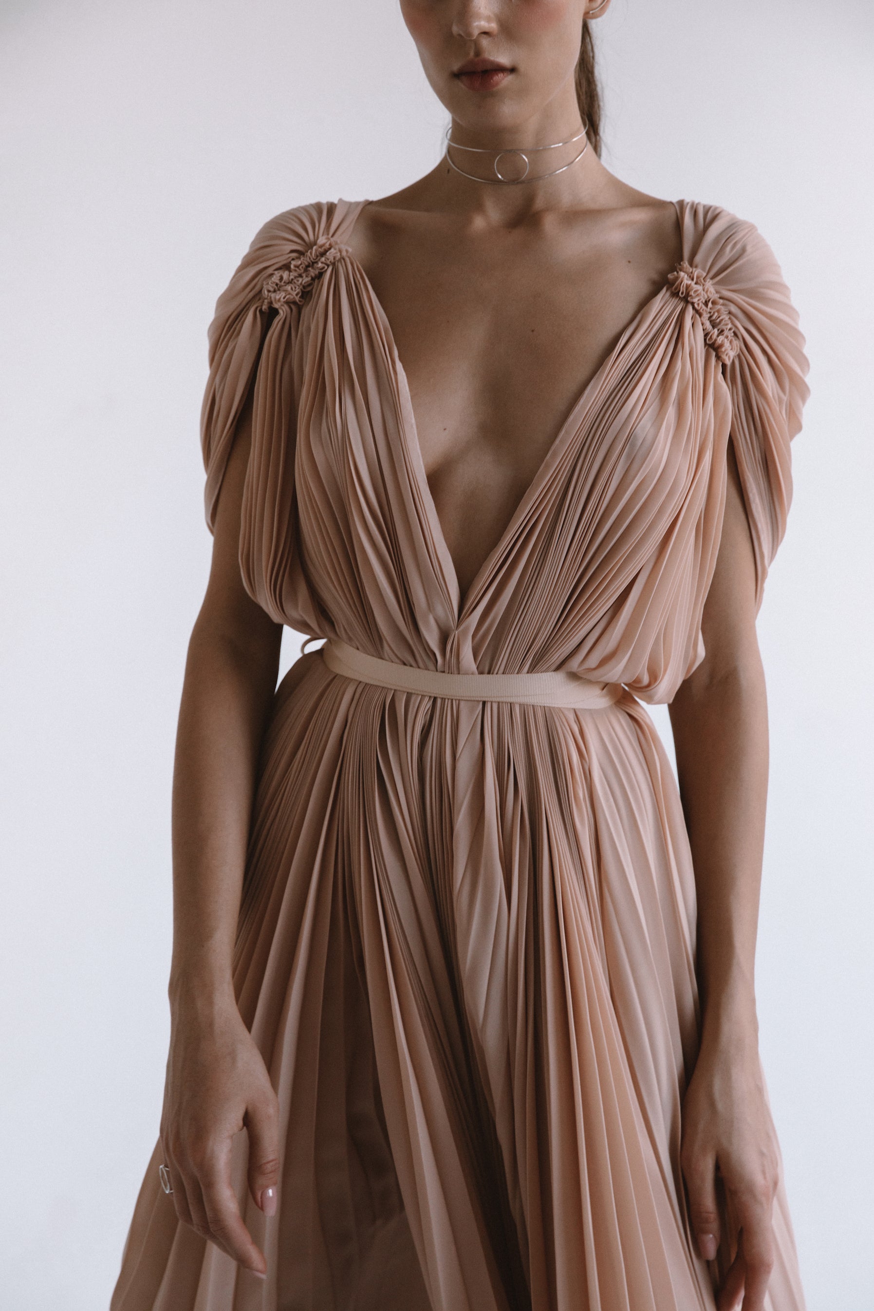 ANGEL BEIGE DRESS