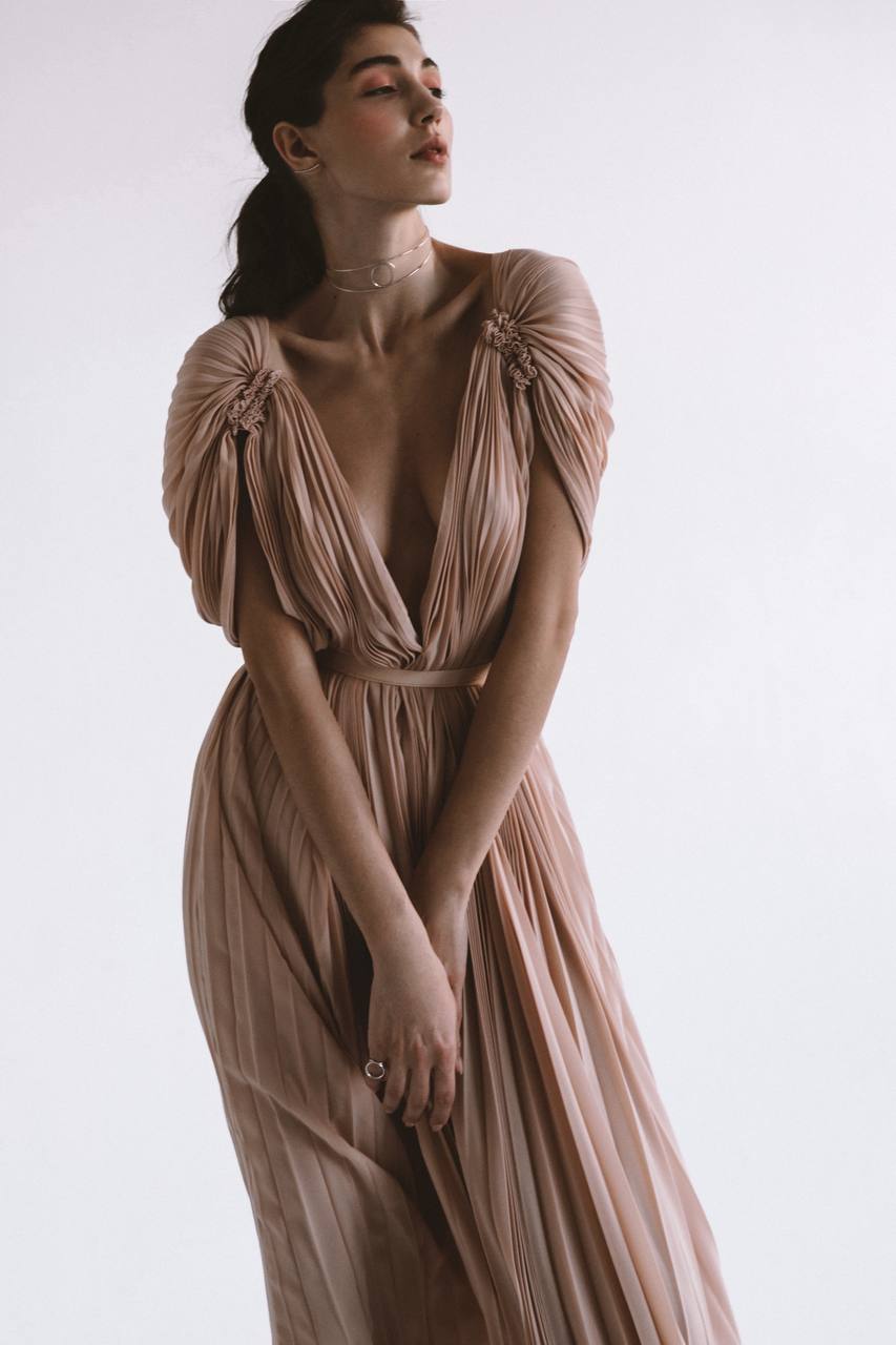 ANGEL BEIGE DRESS