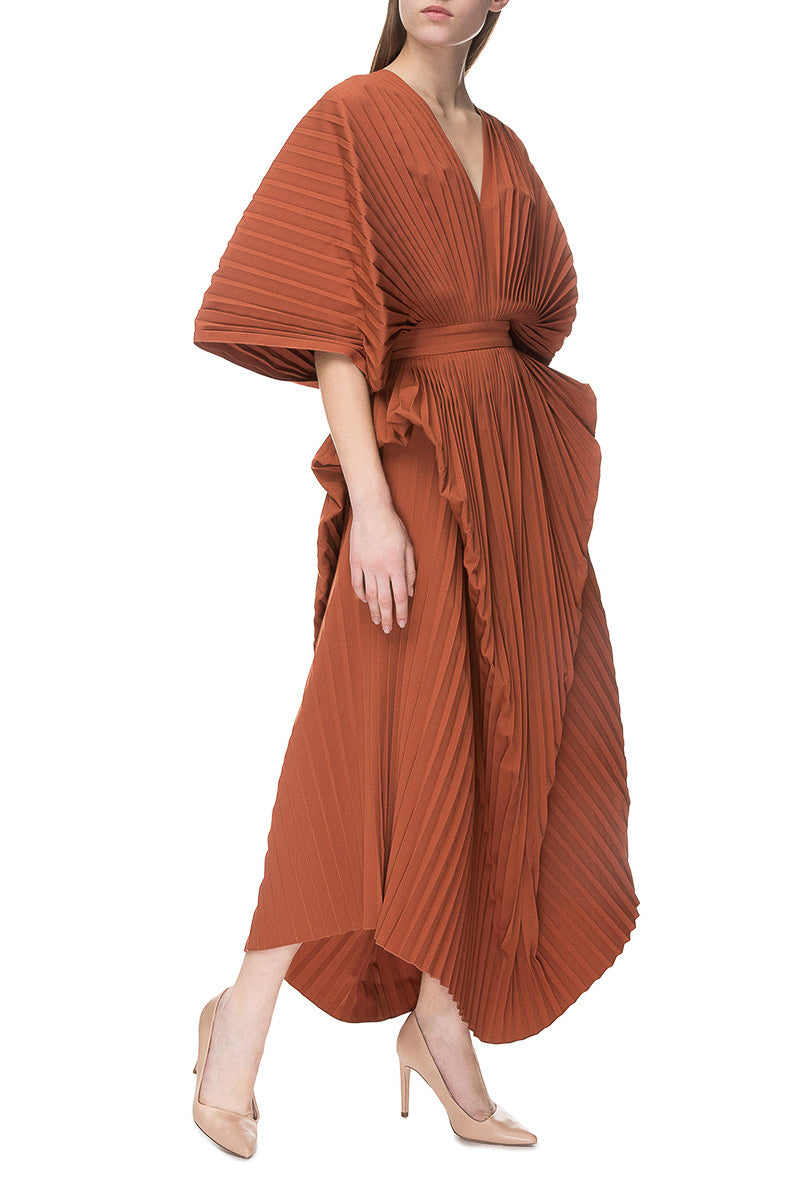 AVRORA TERRACOTTA DRESS